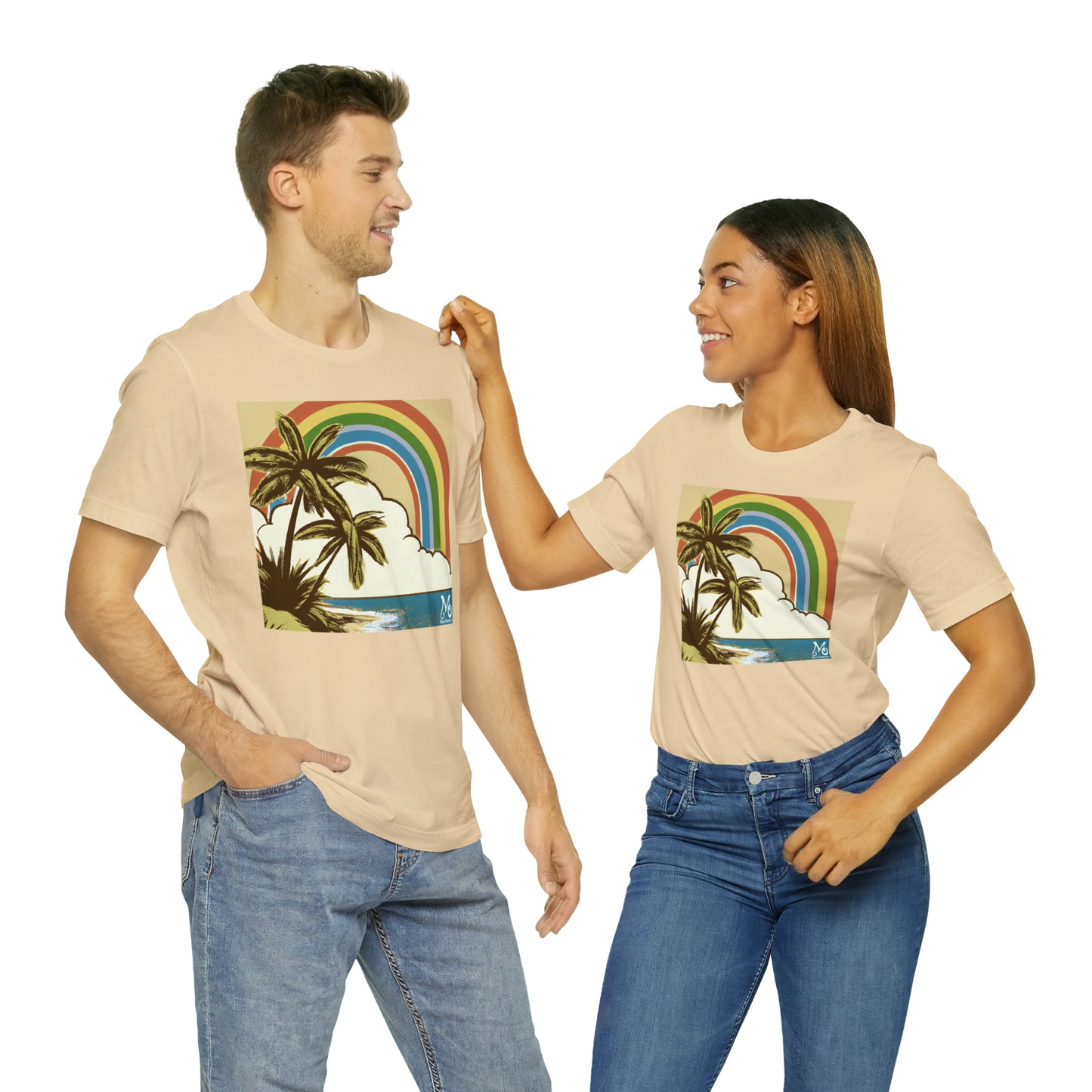 Rainbow Vista Island - T-shirt