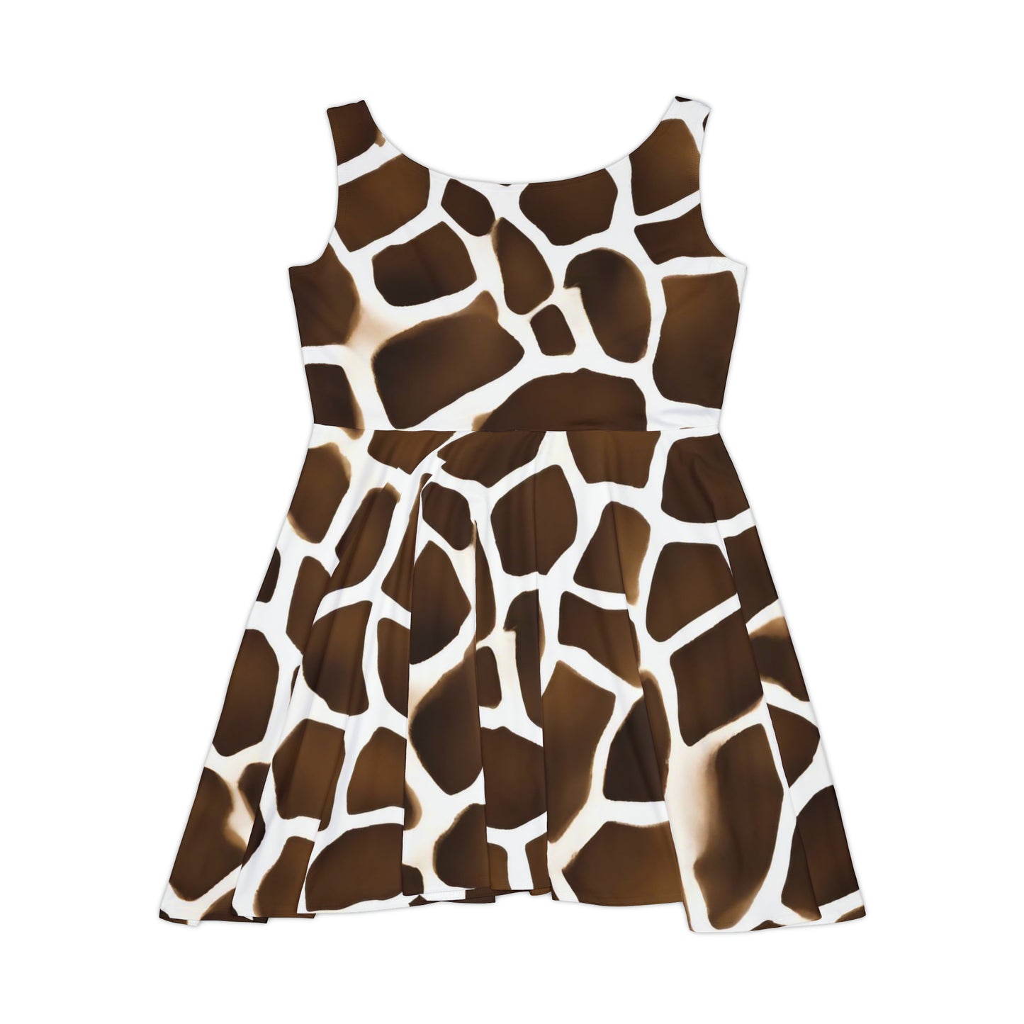 Giraffe Print - Women's Skater Dress