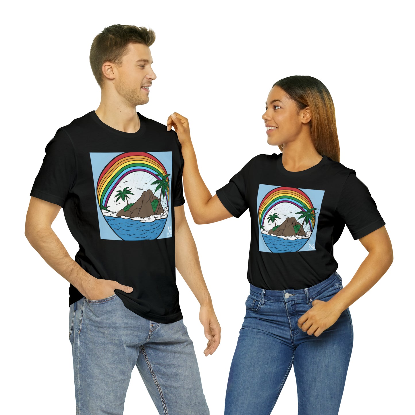 Rainbow Vista Island III - T-shirt