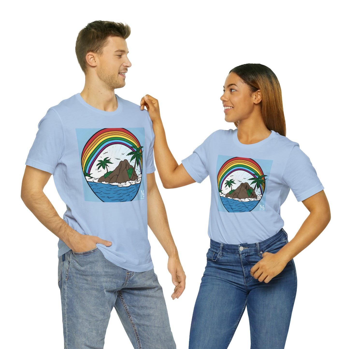 Rainbow Vista Island III - T-shirt