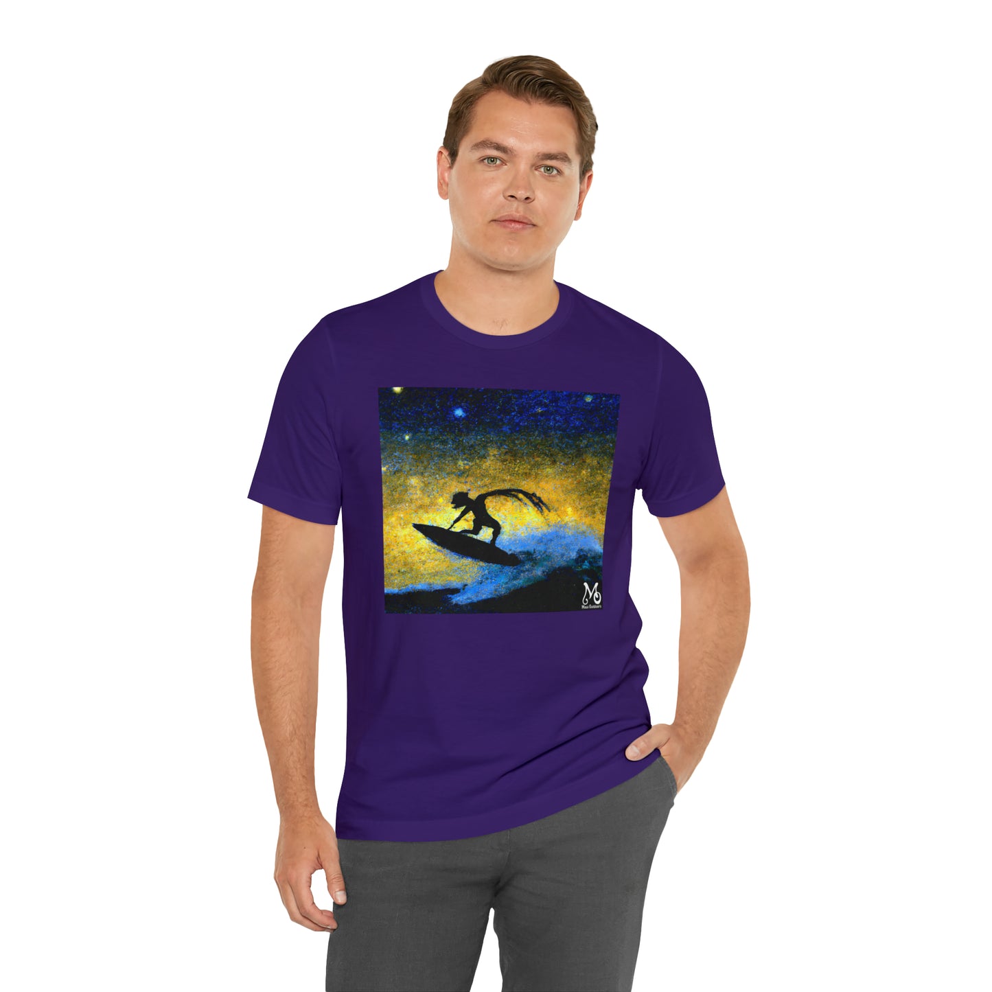 Cresting the Perfect Wave. - T-shirt