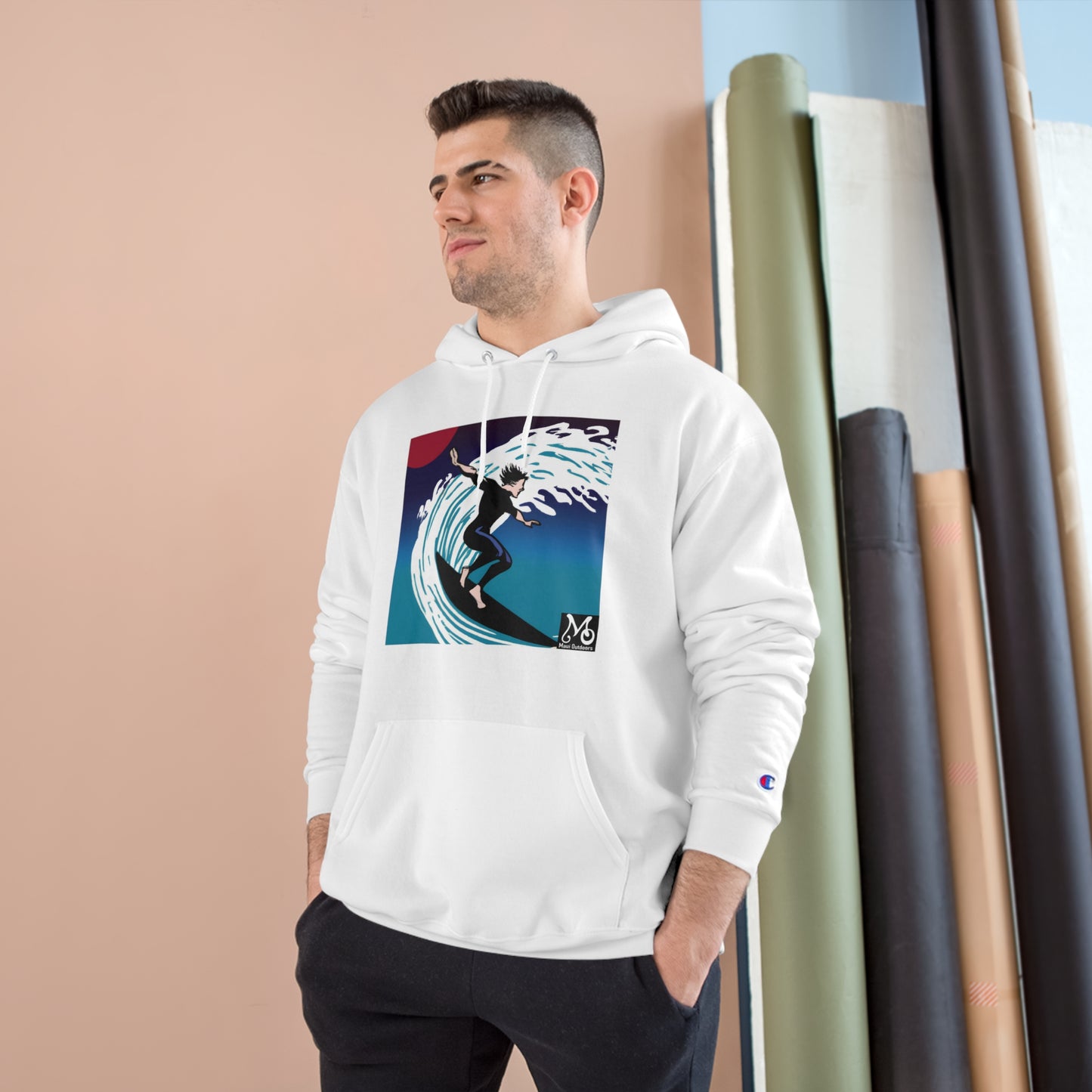 Aerial Surfer - Champion Hoodie