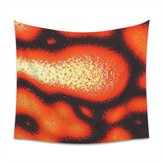 The Hypnotic Flow of Lava - Tapestry