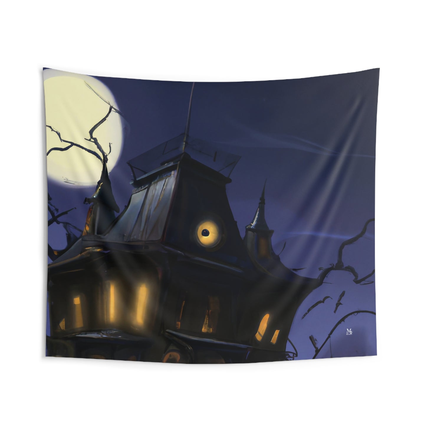 The Shadow Manor - Halloween Tapestry