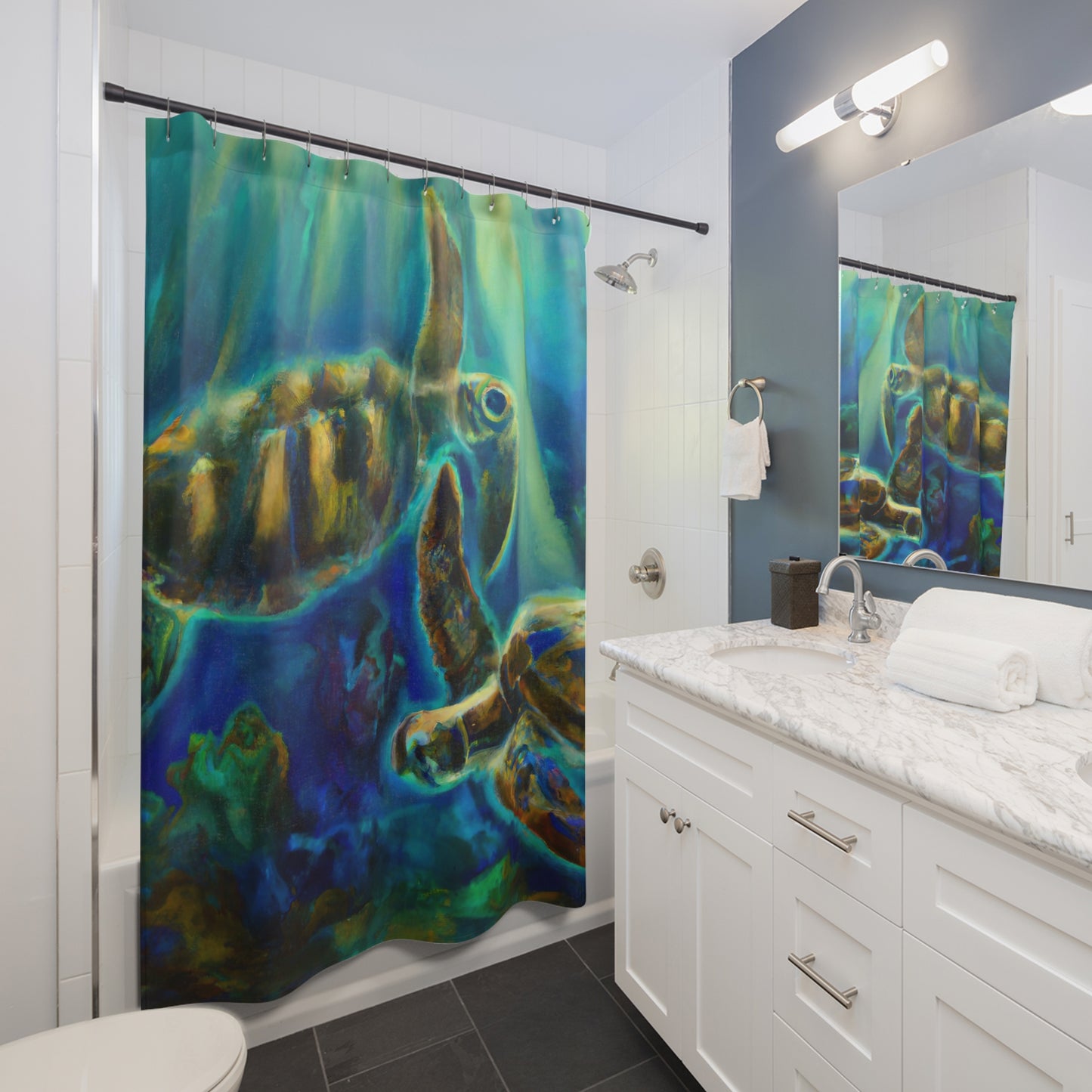 Kamehameha'ala Reef - Shower Curtain