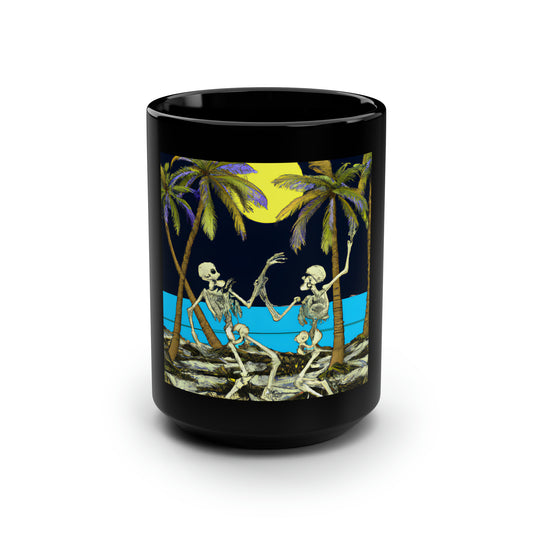 Sandy Skeleton Shuffle - Coffee Mug