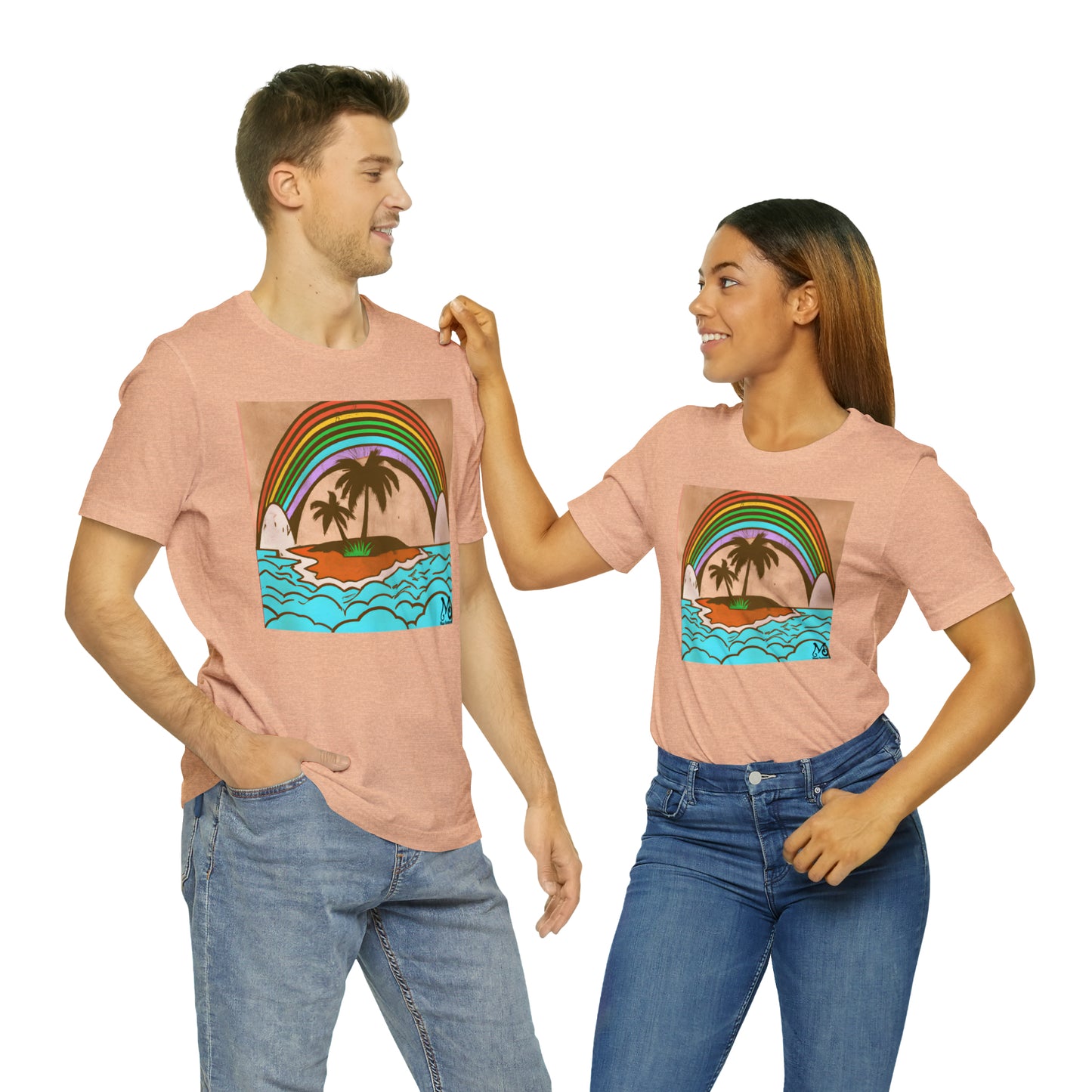 Rainbow Vista Isle I - T-shirt