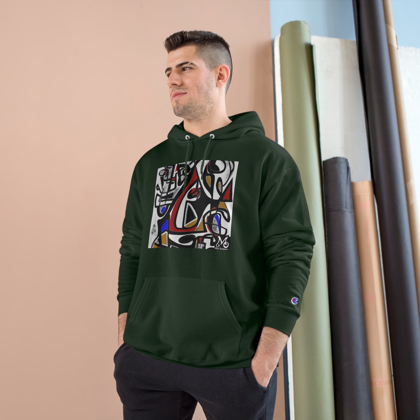 Chromatic Dreamscape - Champion Hoodie