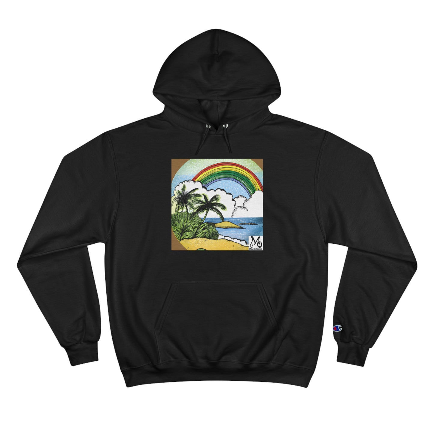 Rainbow Oasis - Champion Hoodie