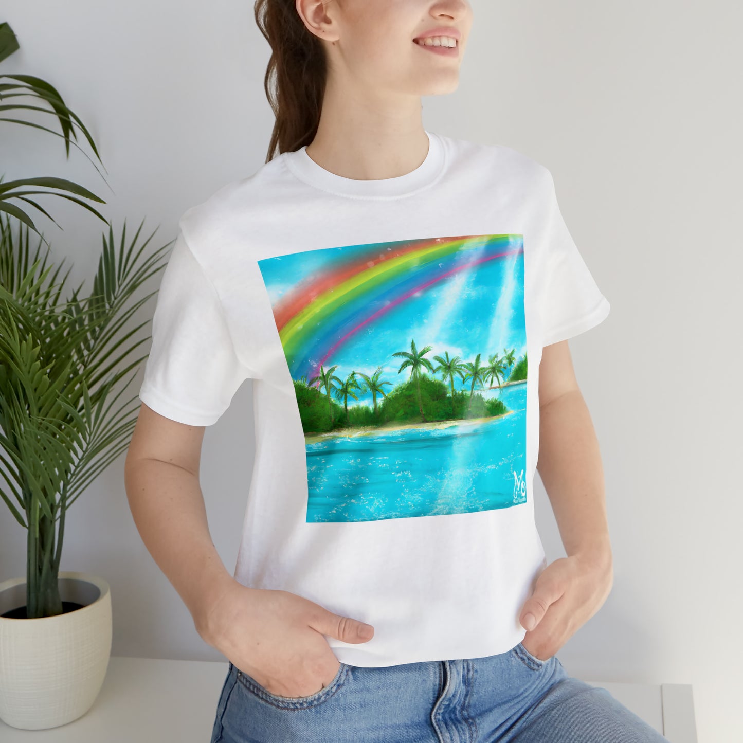 Tropical Serene Vista - T-shirt