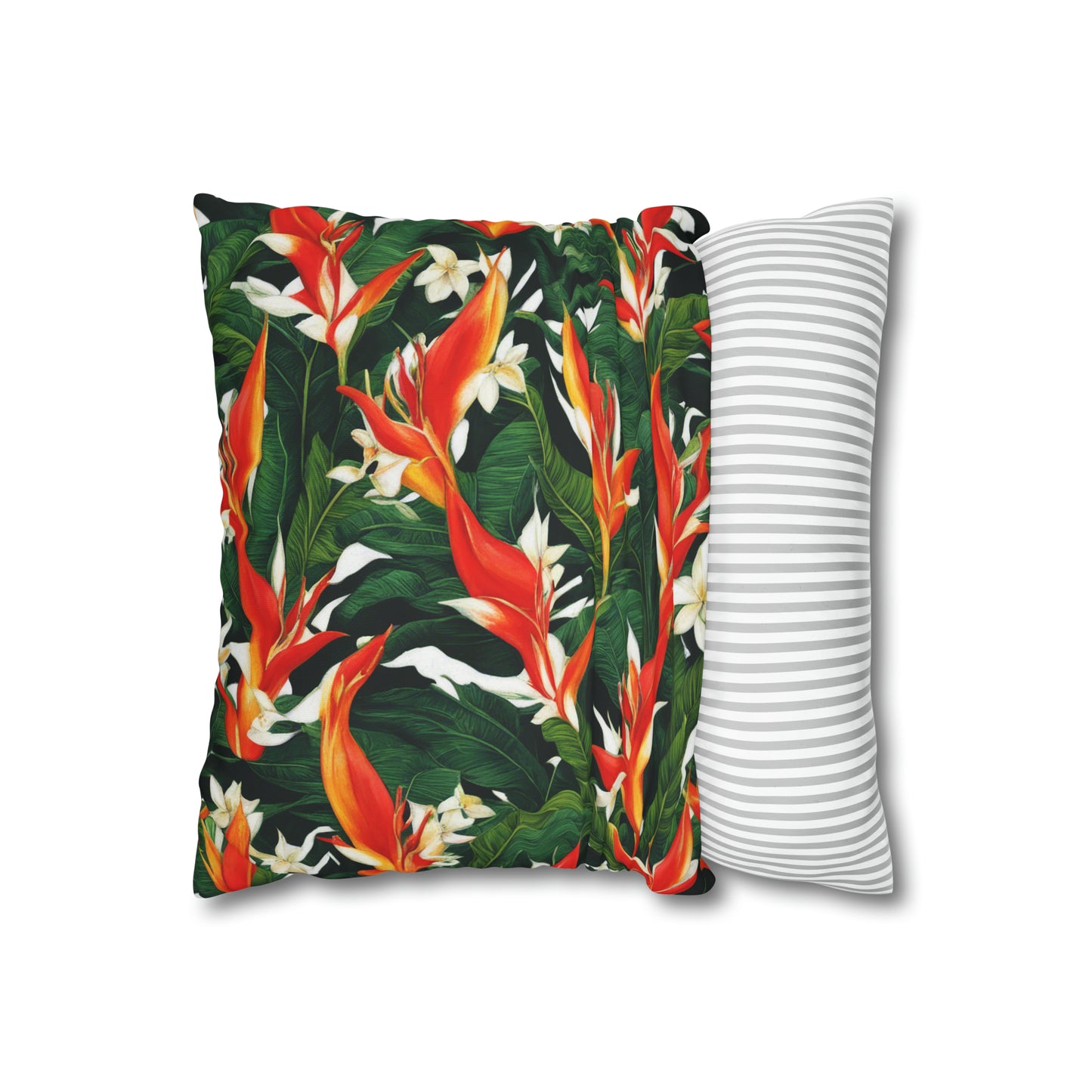 Heliconia Flower - Pillow Cover