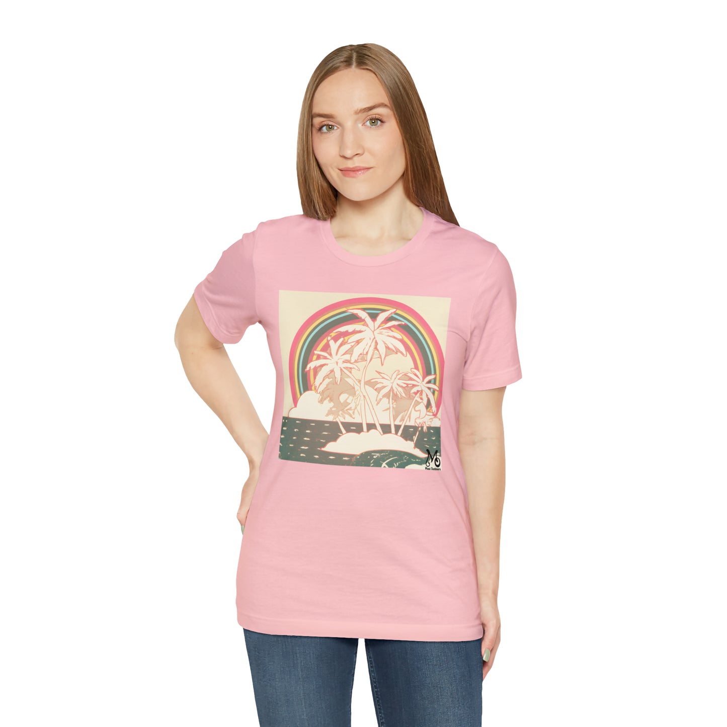 Rainbow View Island - T-shirt