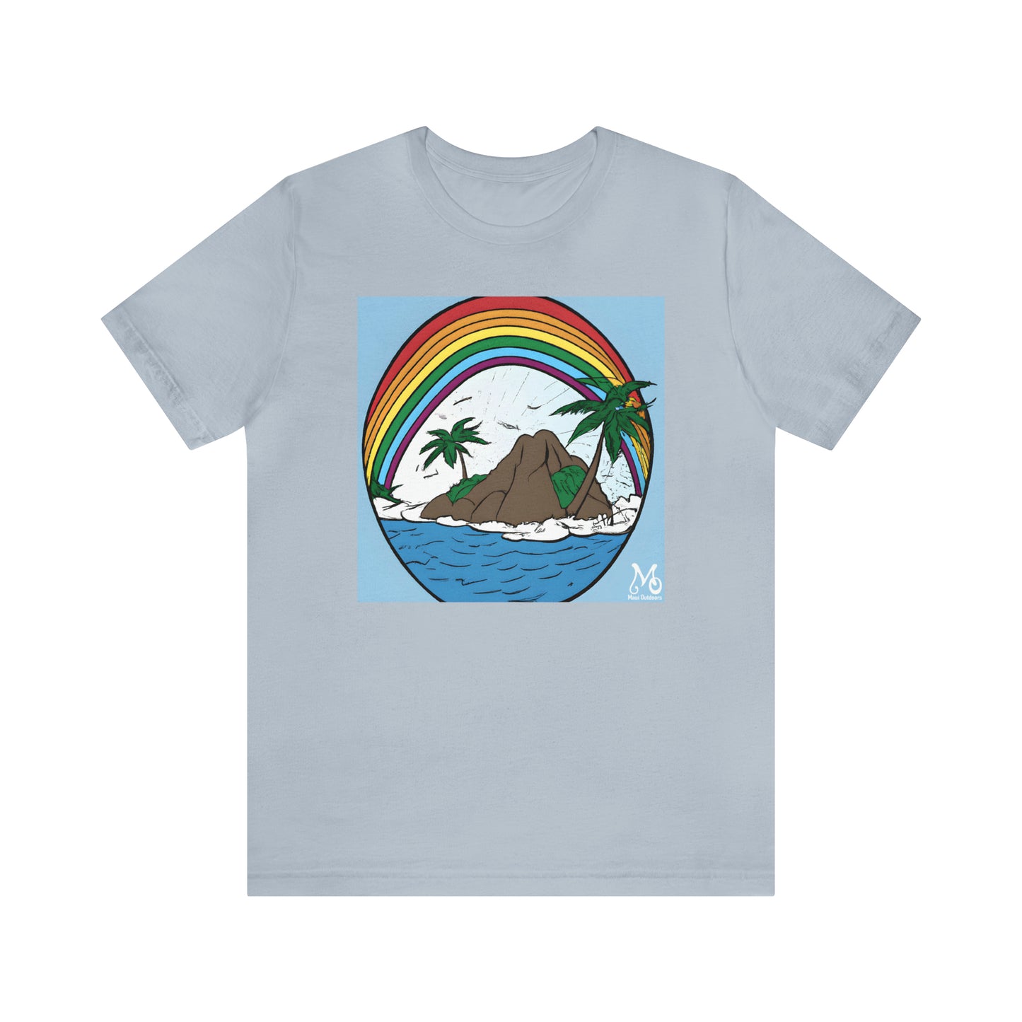 Rainbow Vista Island III - T-shirt