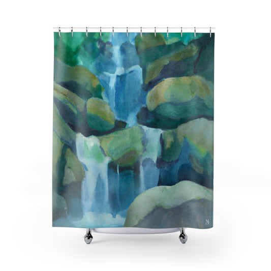 Wai'ānuiole - Shower Curtain