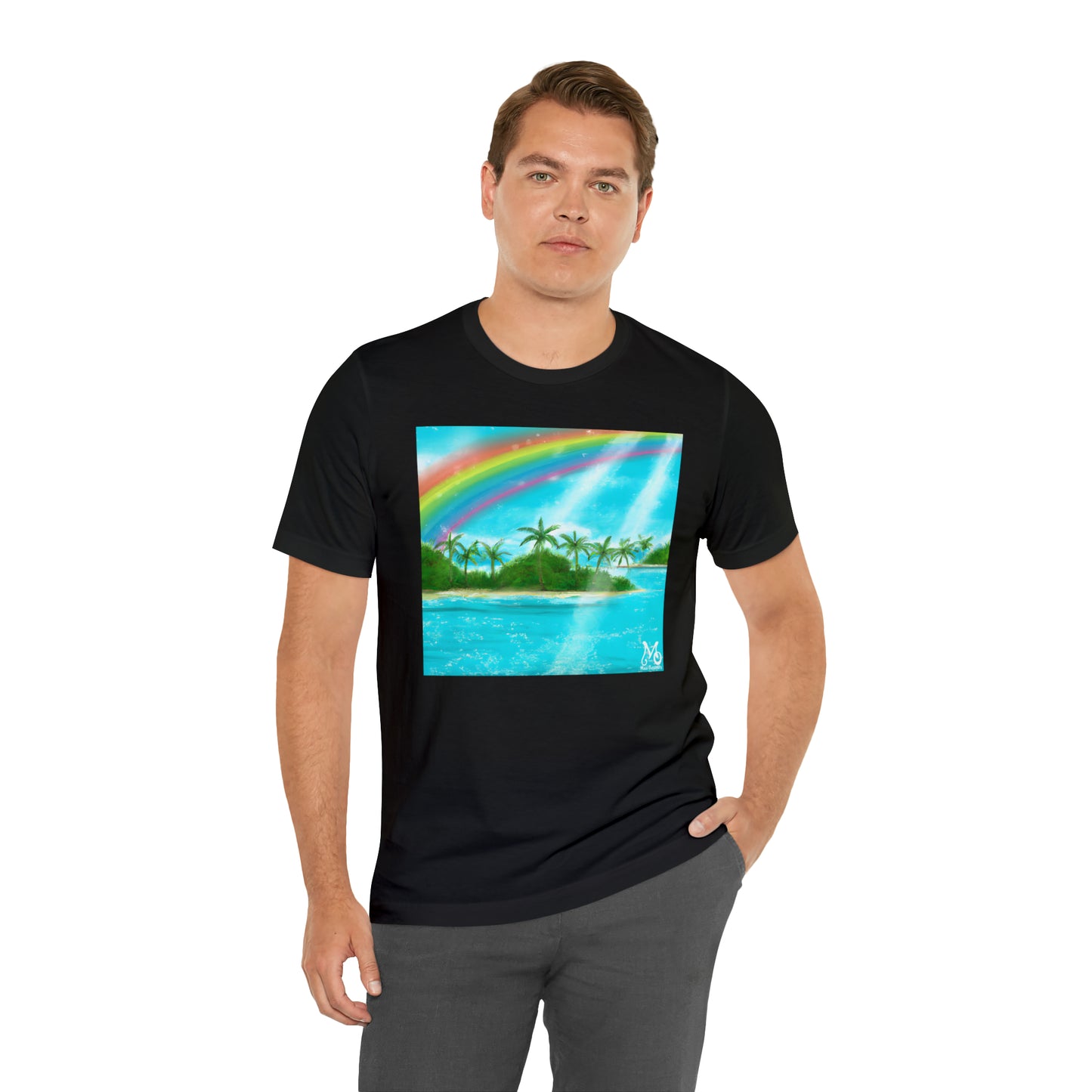 Tropical Serene Vista - T-shirt