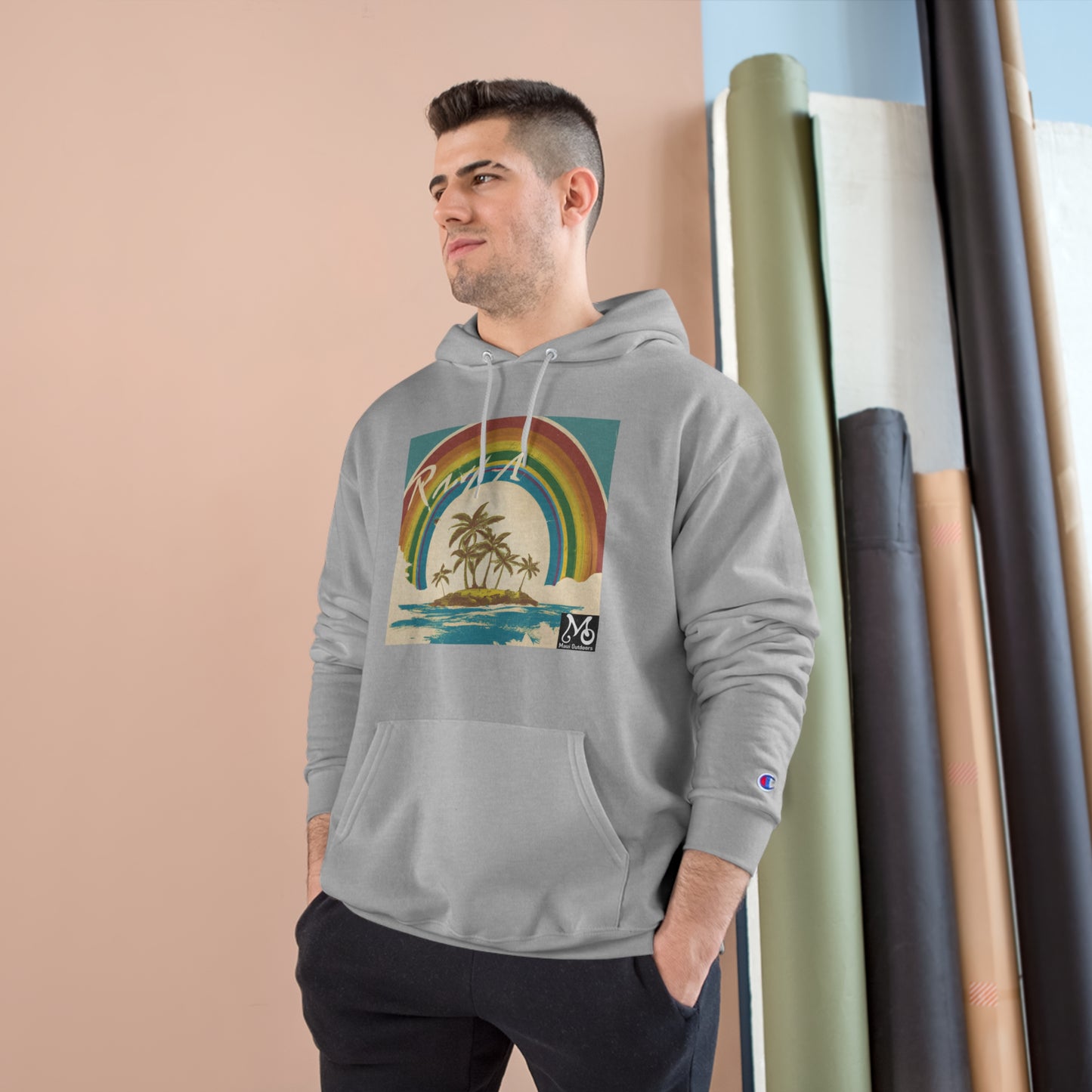 Rainbow Vista - Champion Hoodie