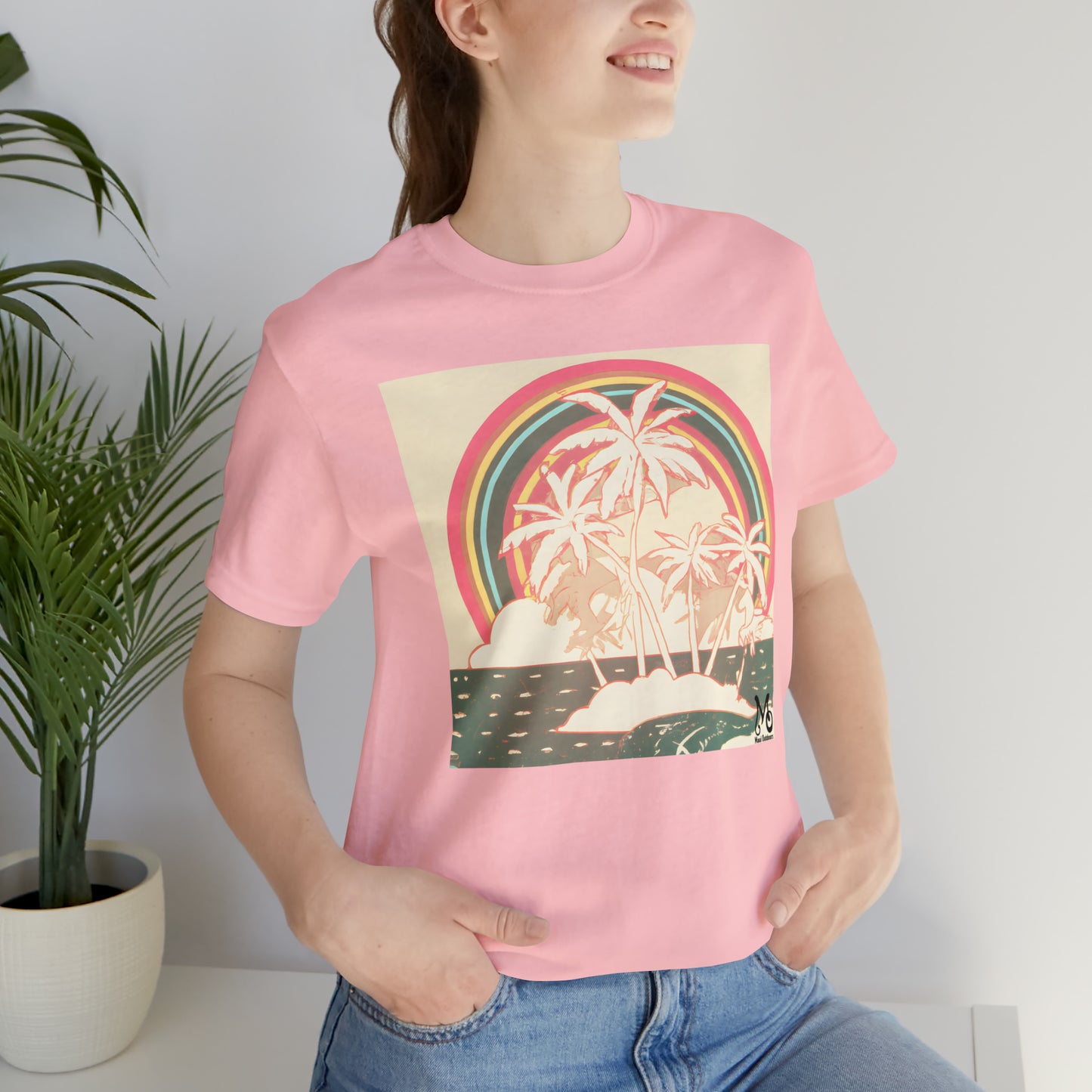 Rainbow View Island - T-shirt