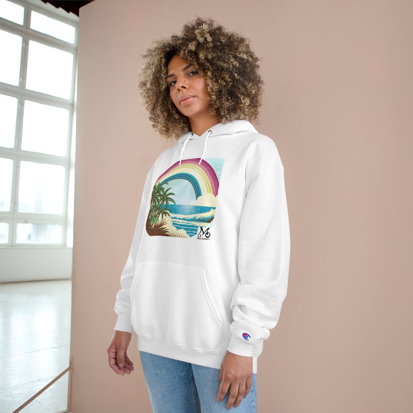 Rainbow Tahiti - Champion Hoodie