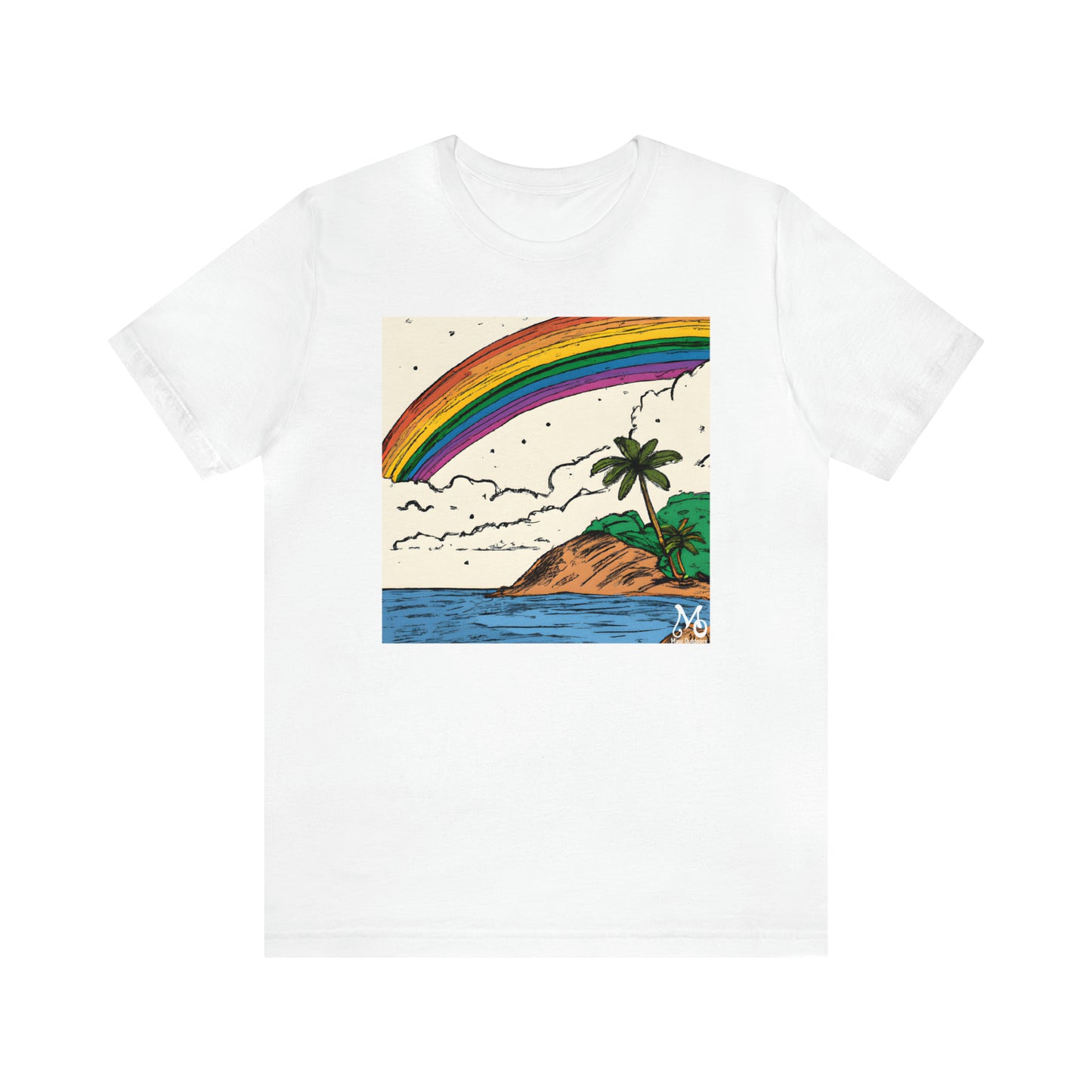 Rainbow Aloha Island - T-shirt