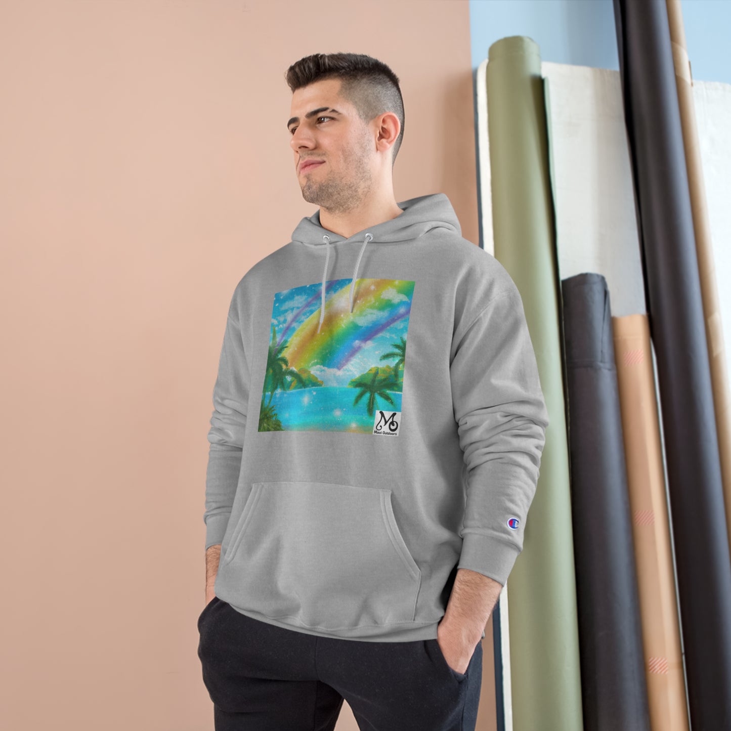 Tropical Paradise Vista - Champion Hoodie