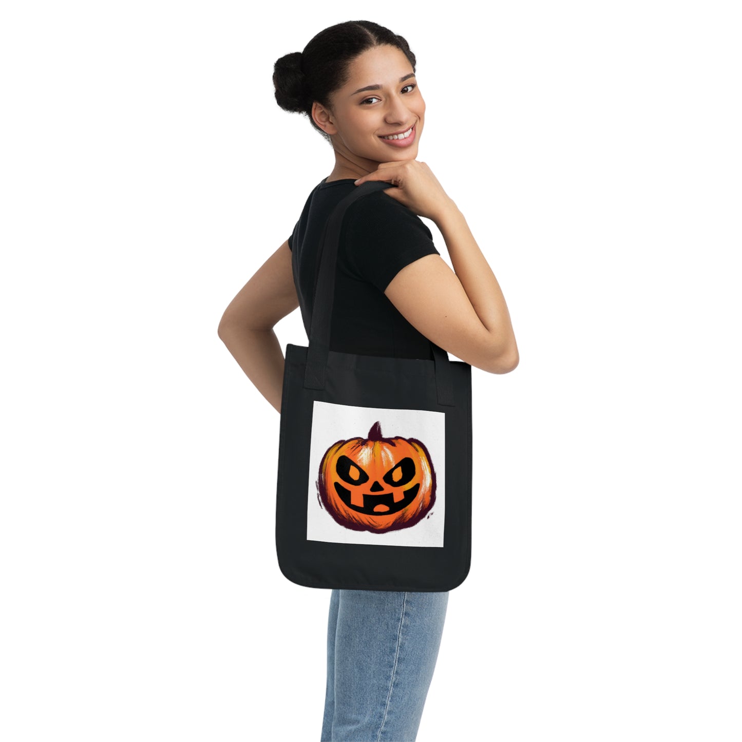 Ghastly Gourd. | Organic Canvas Tote Bag