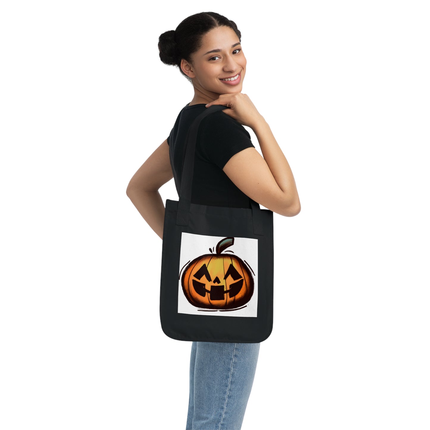 Spooky Slasher - Organic Canvas Tote Bag