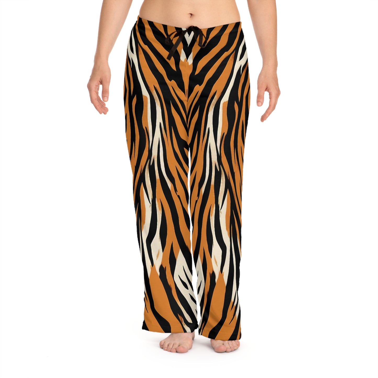 Tiger Print - Women's Pajama Pants