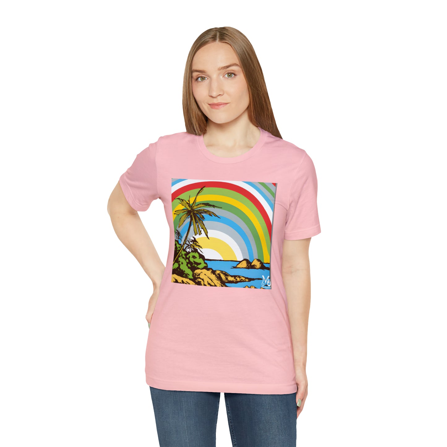 Rainbow Vista Isle - T-shirt