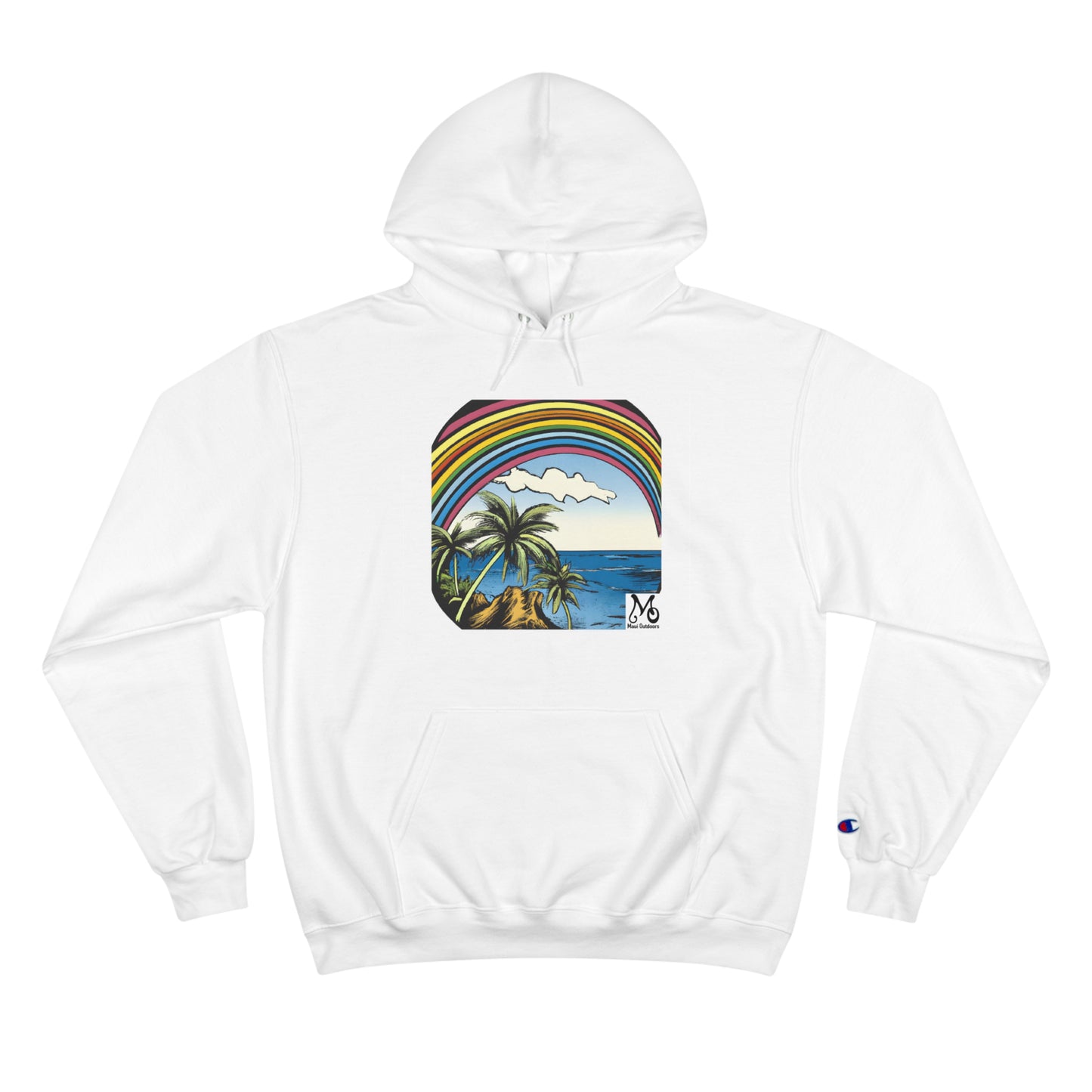 Rainbow Vista Isle II - Champion Hoodie