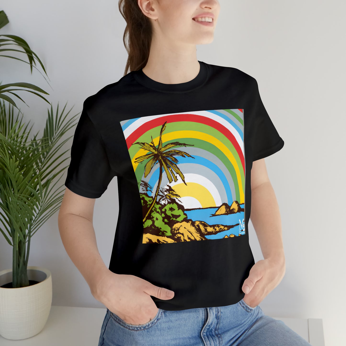 Rainbow Vista Isle - T-shirt