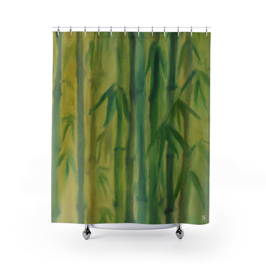 Hanakeʻe Bamboo Wao - Shower Curtain