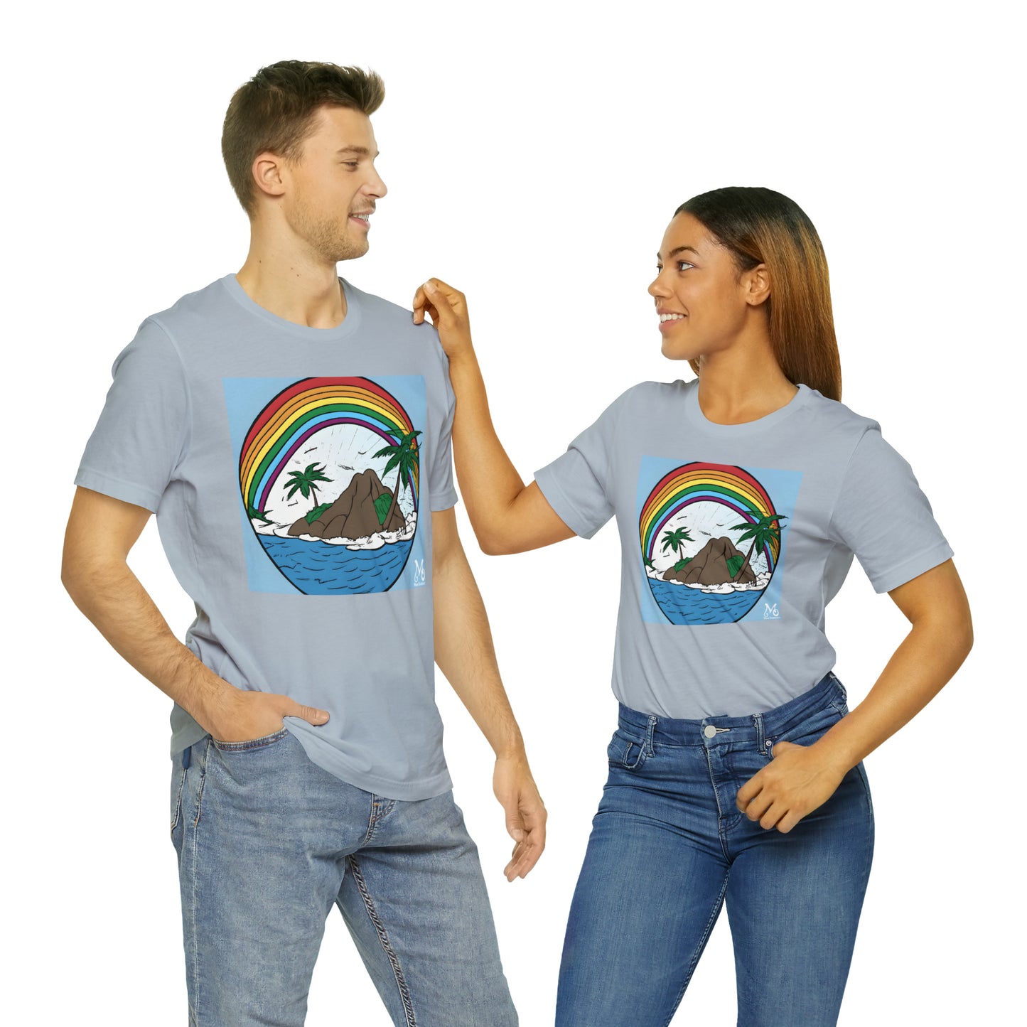 Rainbow Vista Island III - T-shirt