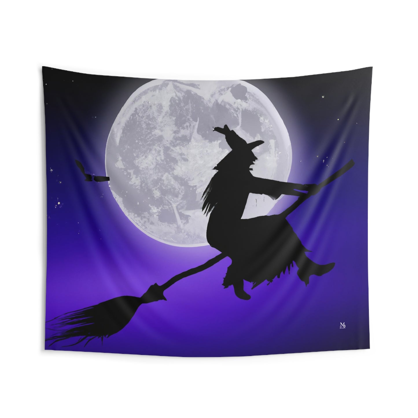 Wicked Wanda of the Wildwood Witching Way - Halloween Tapestry