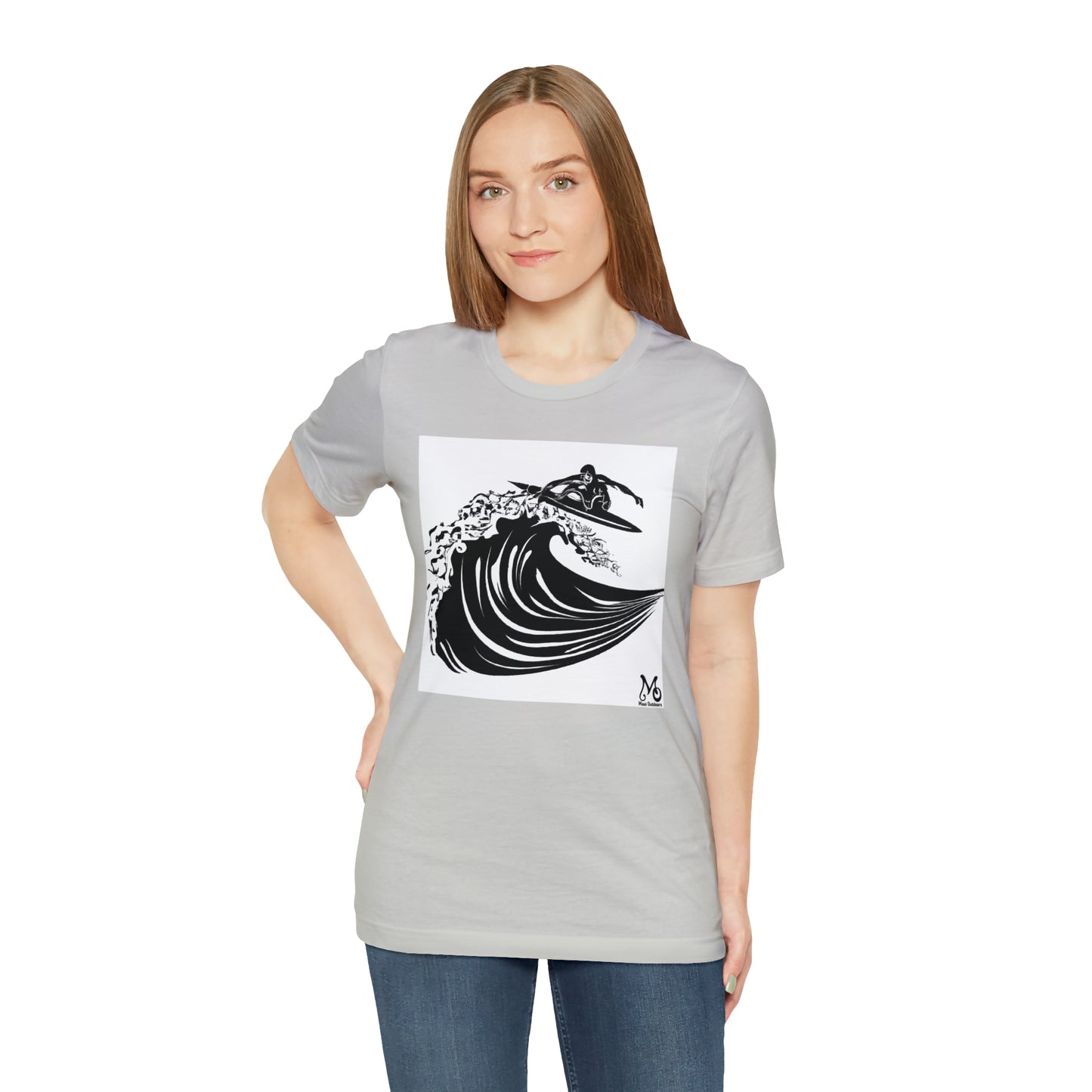 Wave Catching Surfer - T-shirt