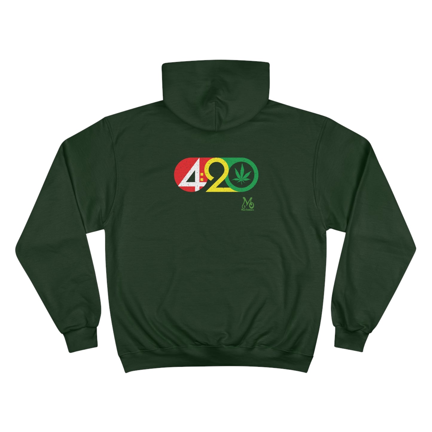 Because Its 420 - Champion Hoodie