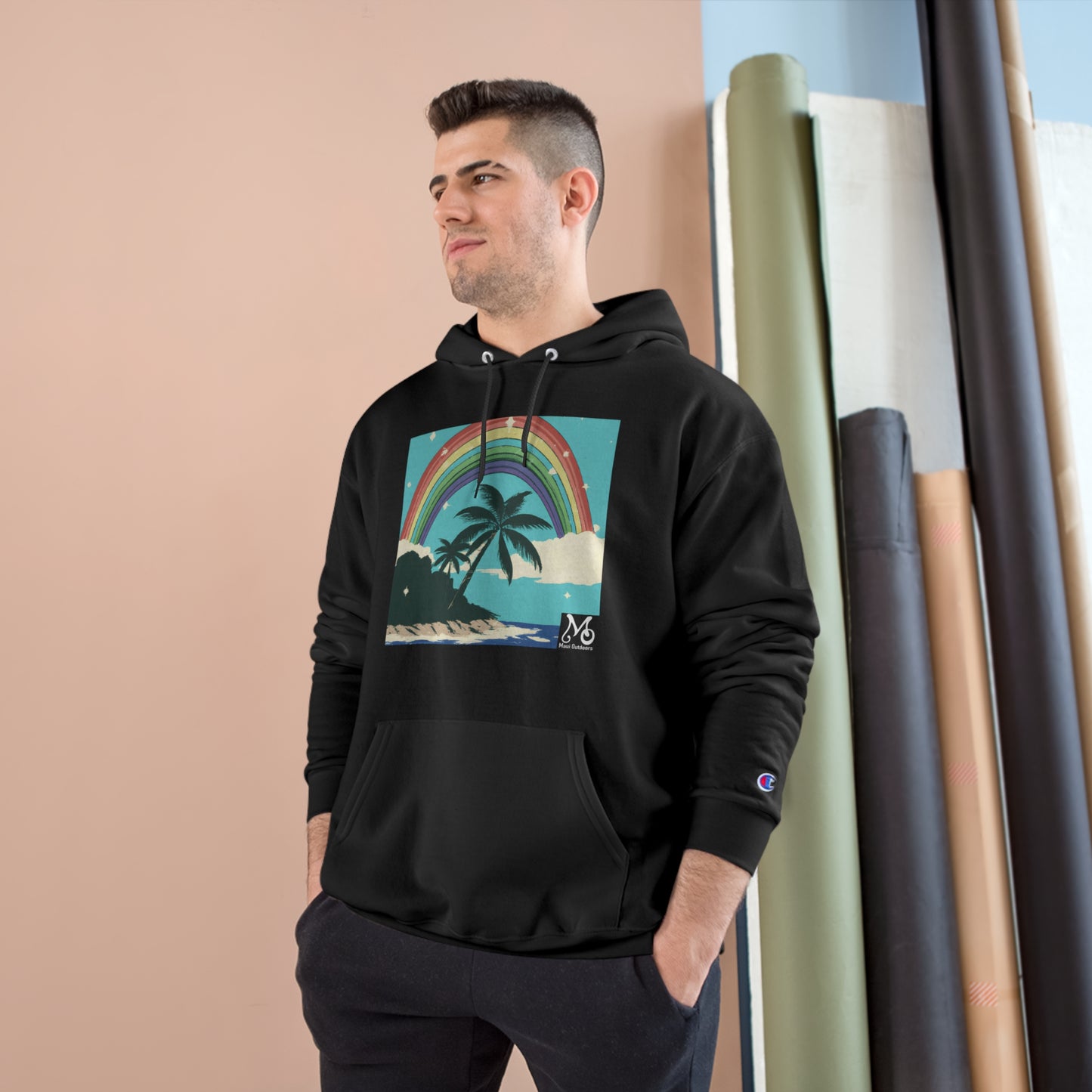 Rainbow Vista V - Champion Hoodie