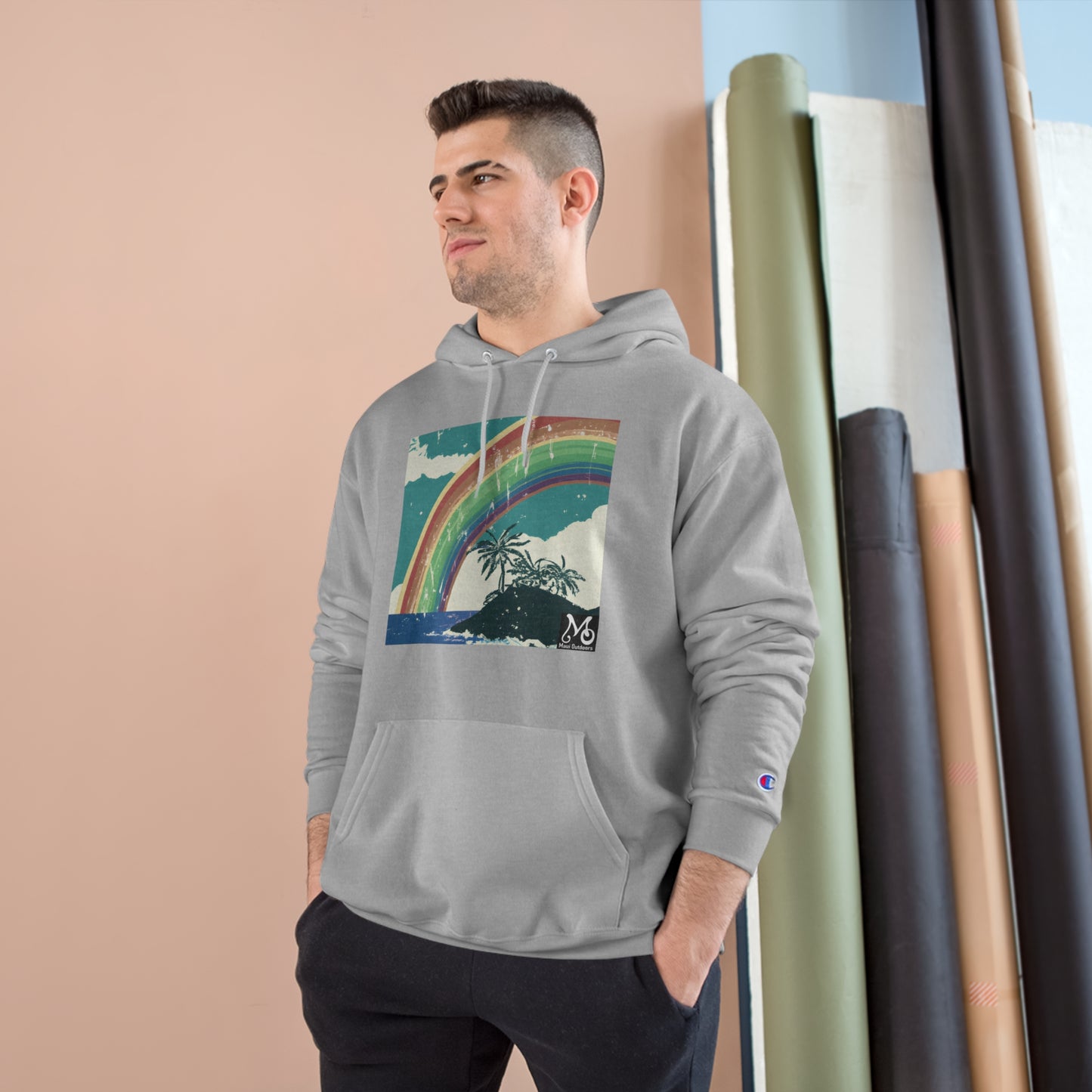 Rainbow Haven II - Champion Hoodie