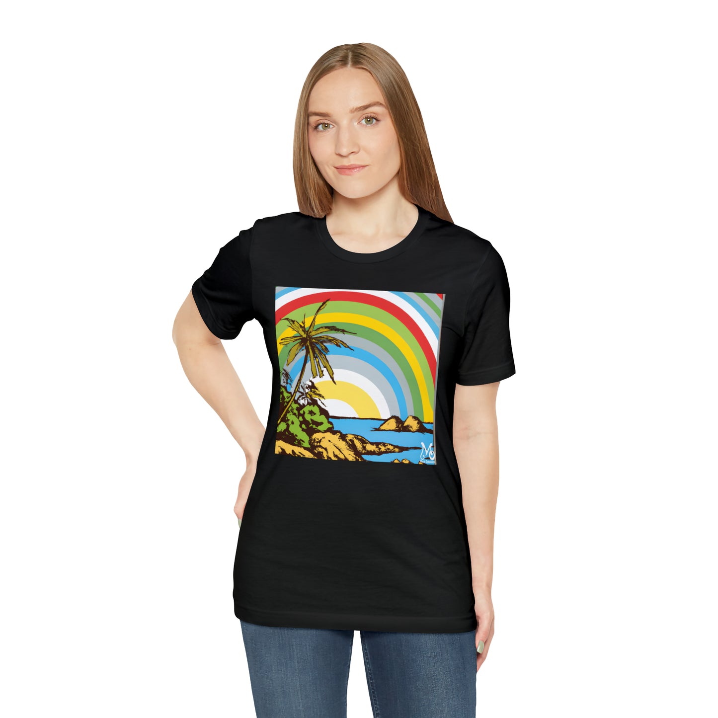 Rainbow Vista Isle - T-shirt