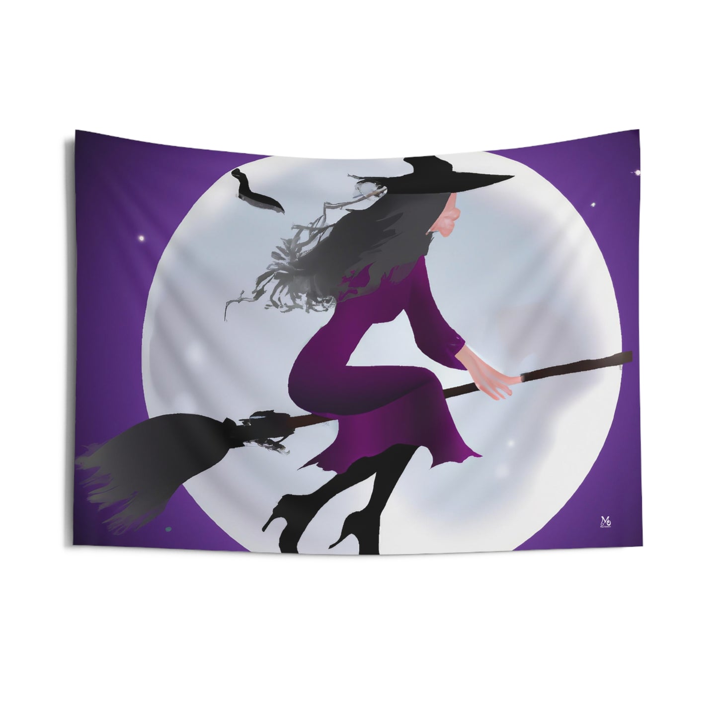 Witchy Whiskers - Halloween Tapestry