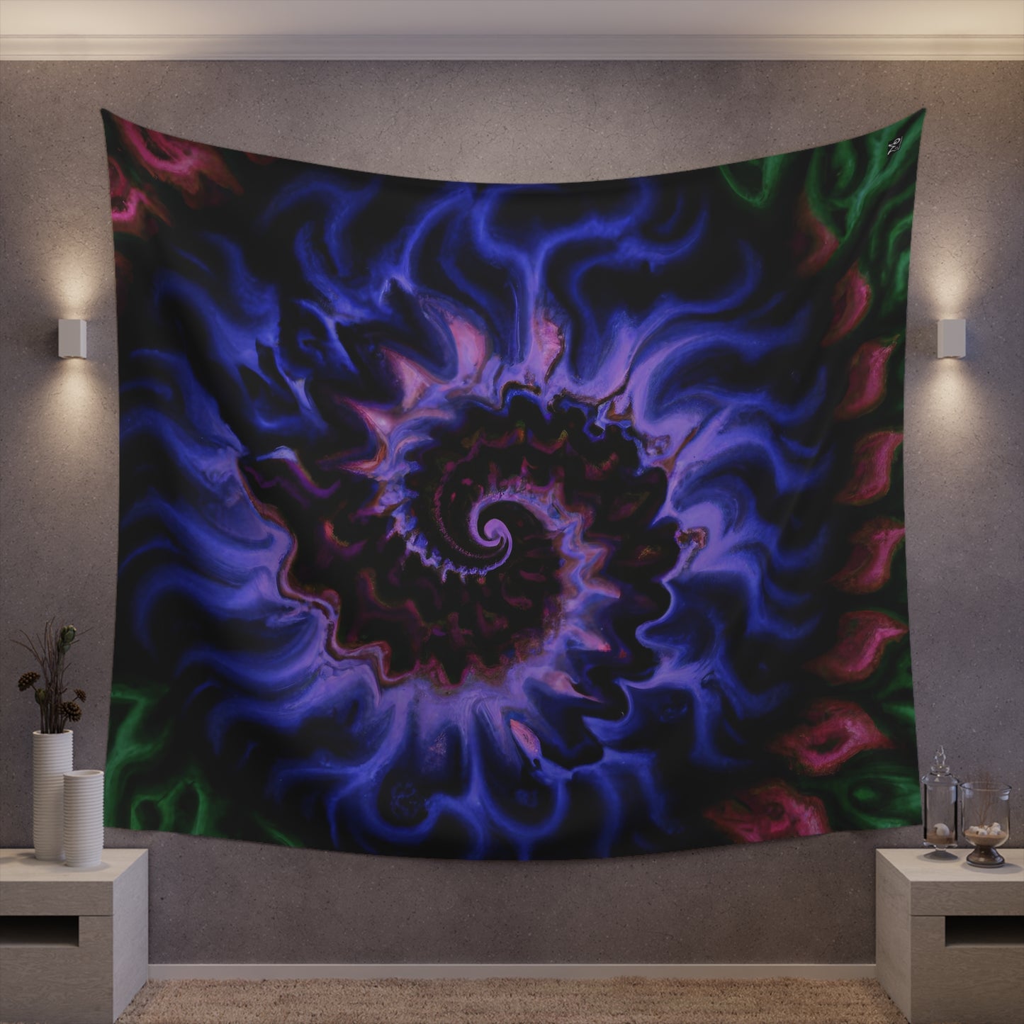 Cyclonic Spiral Vortex - Tapestry