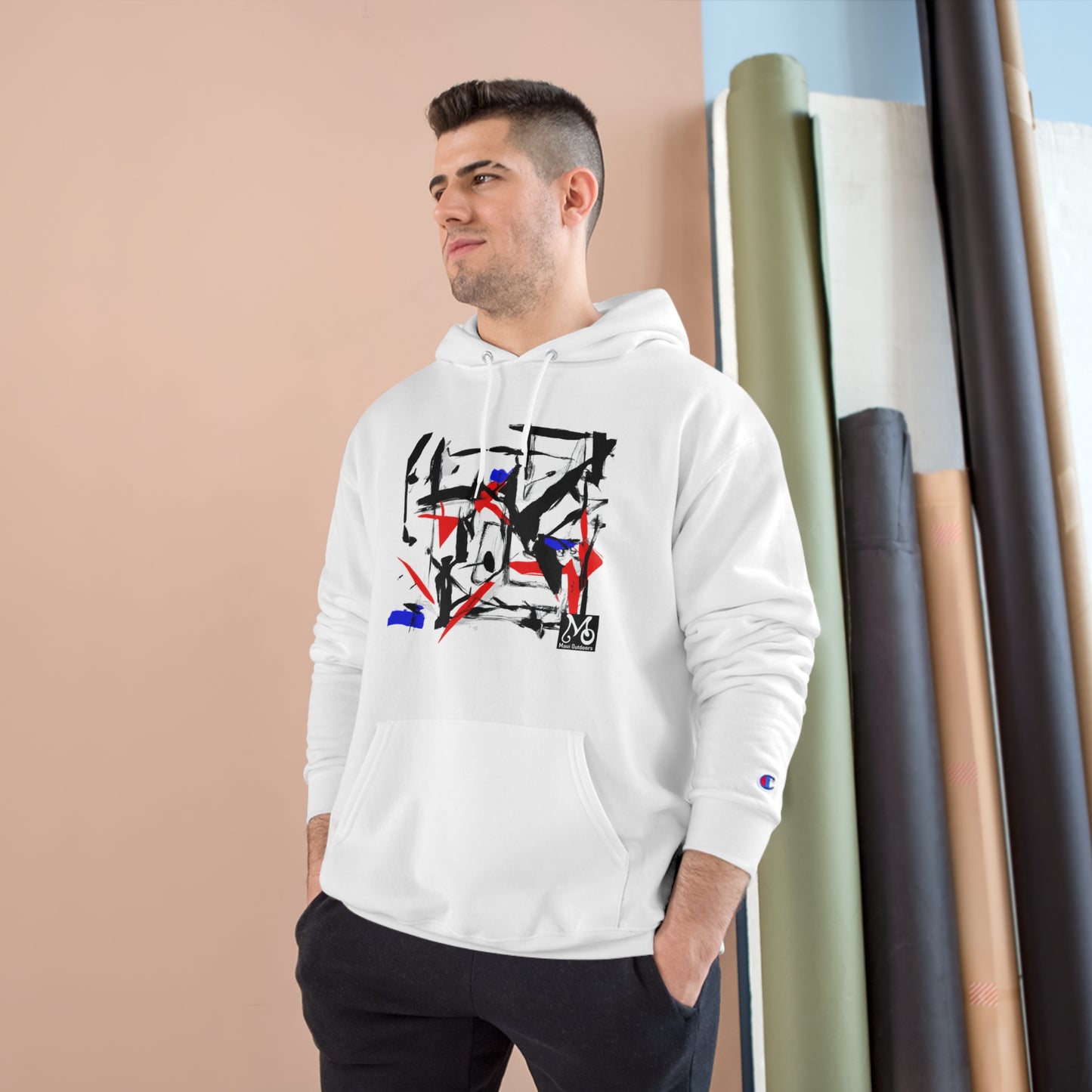 Interwoven Forms - Champion Hoodie