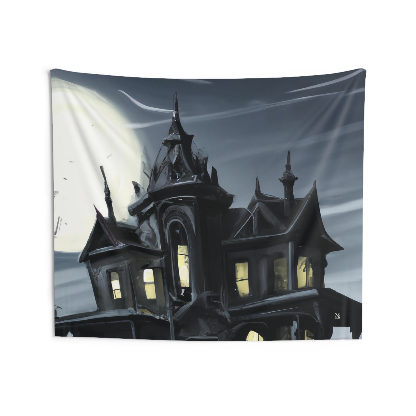 Mourning Manor  - Halloween Tapestry