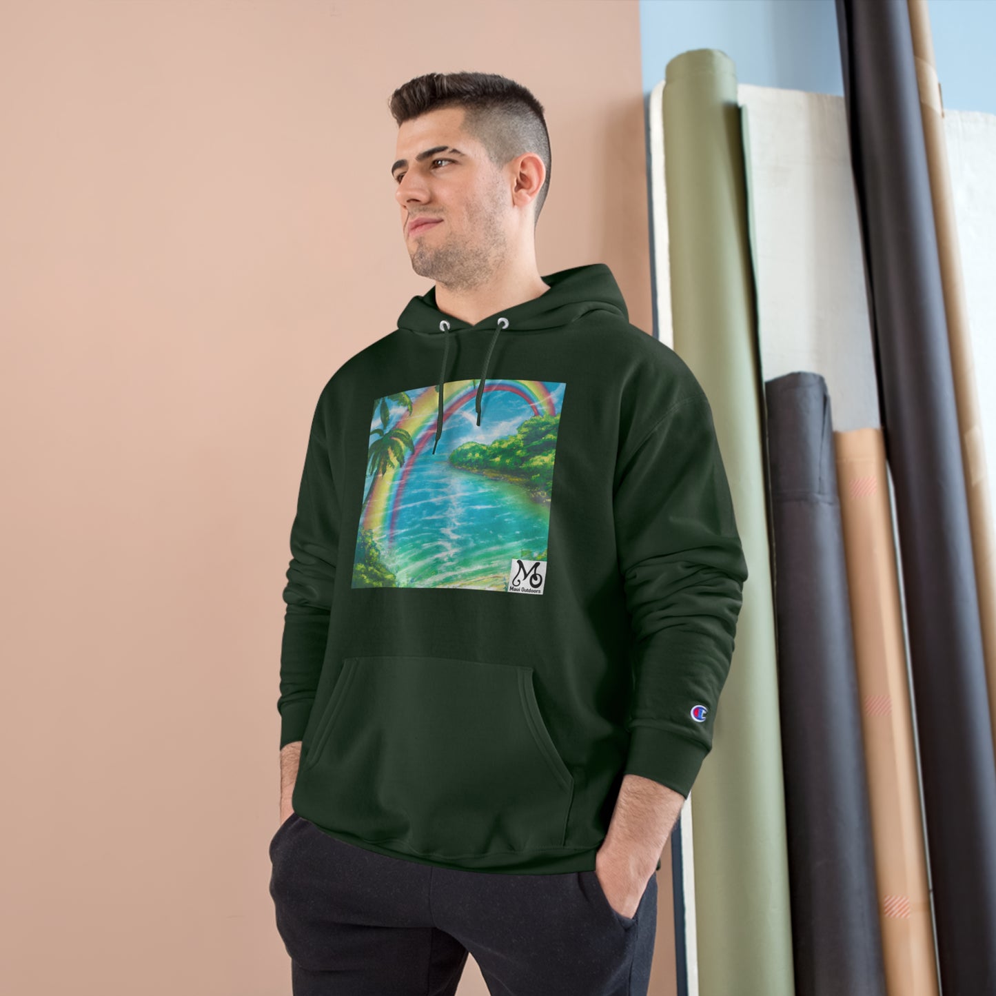 Paradise Isle Vista - Champion Hoodie