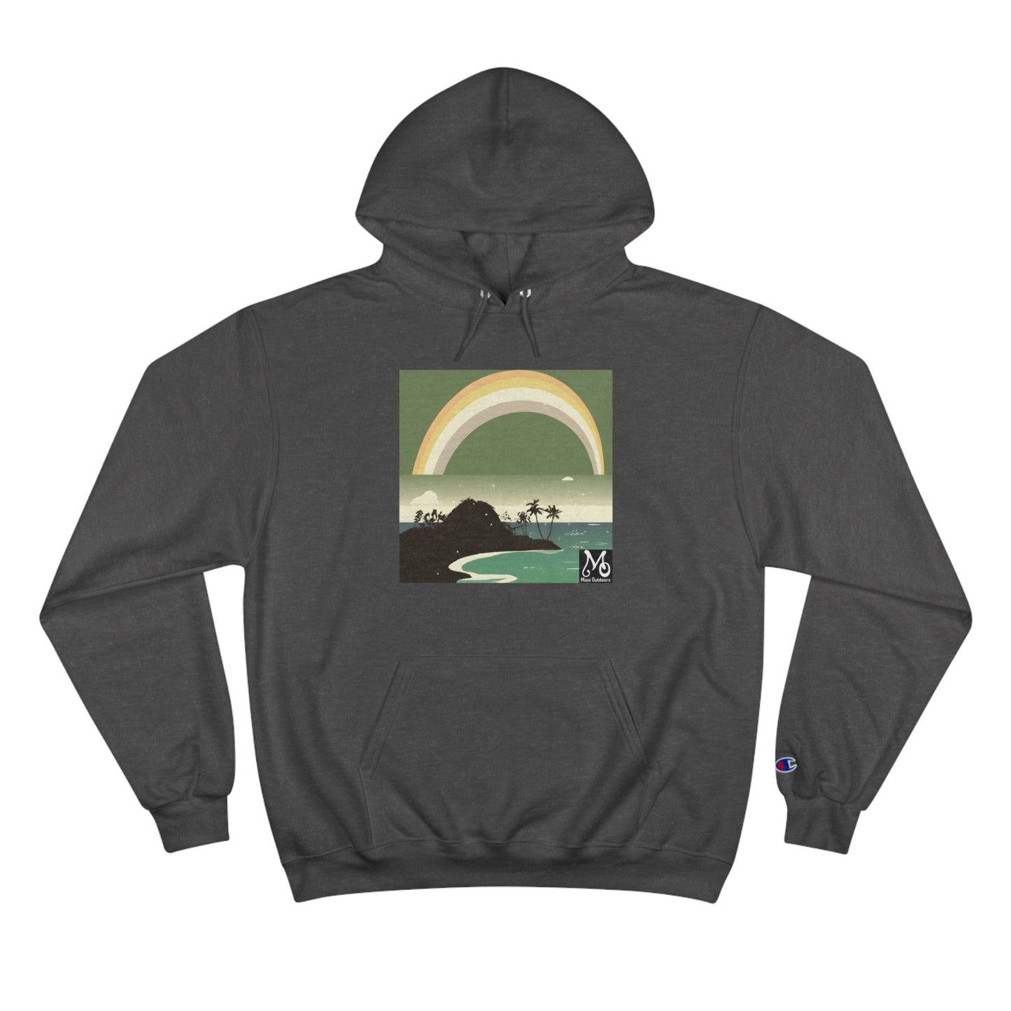 Rainbow Vista Island III - Champion Hoodie