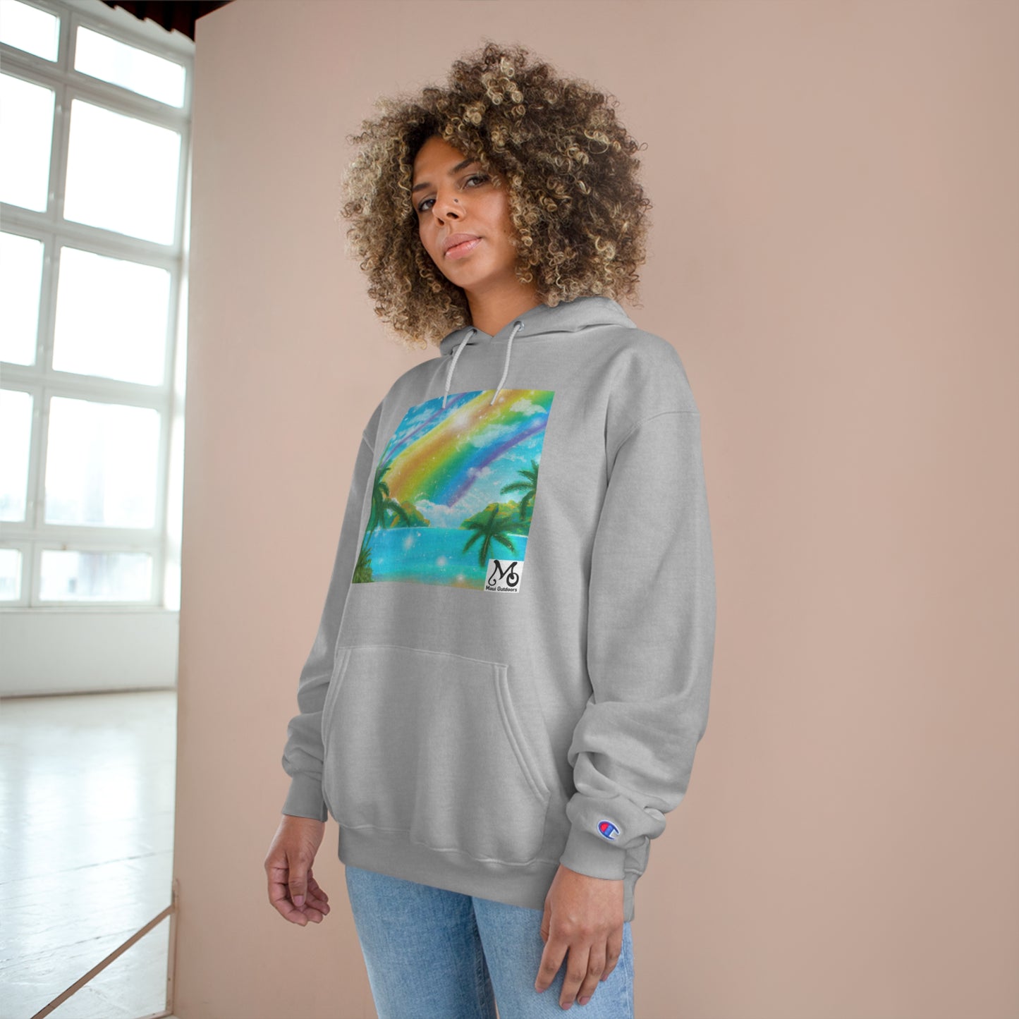 Tropical Paradise Vista - Champion Hoodie