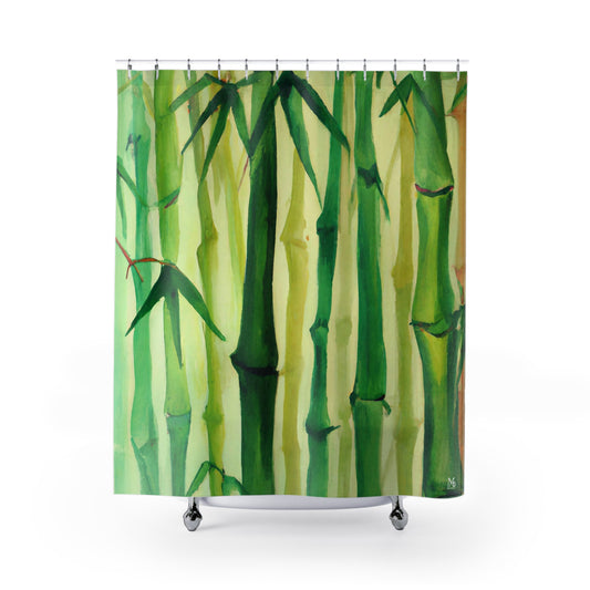 Hanaunu Bamboo Hale - Shower Curtain