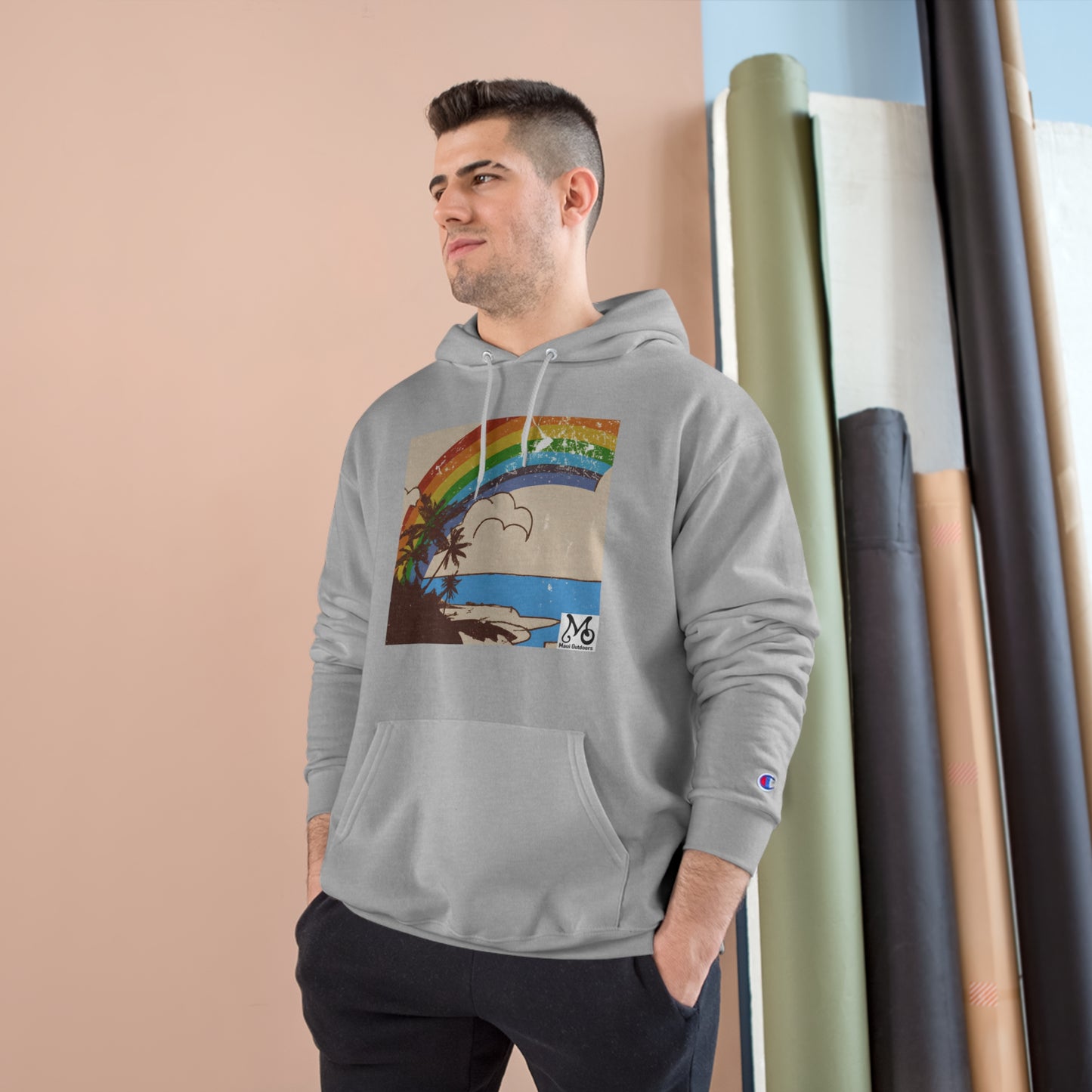 Rainbow Vista IX - Champion Hoodie