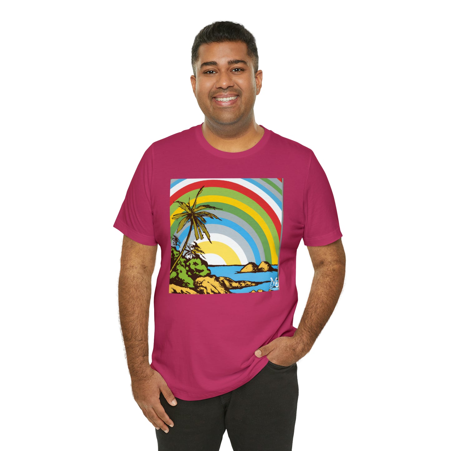 Rainbow Vista Isle - T-shirt