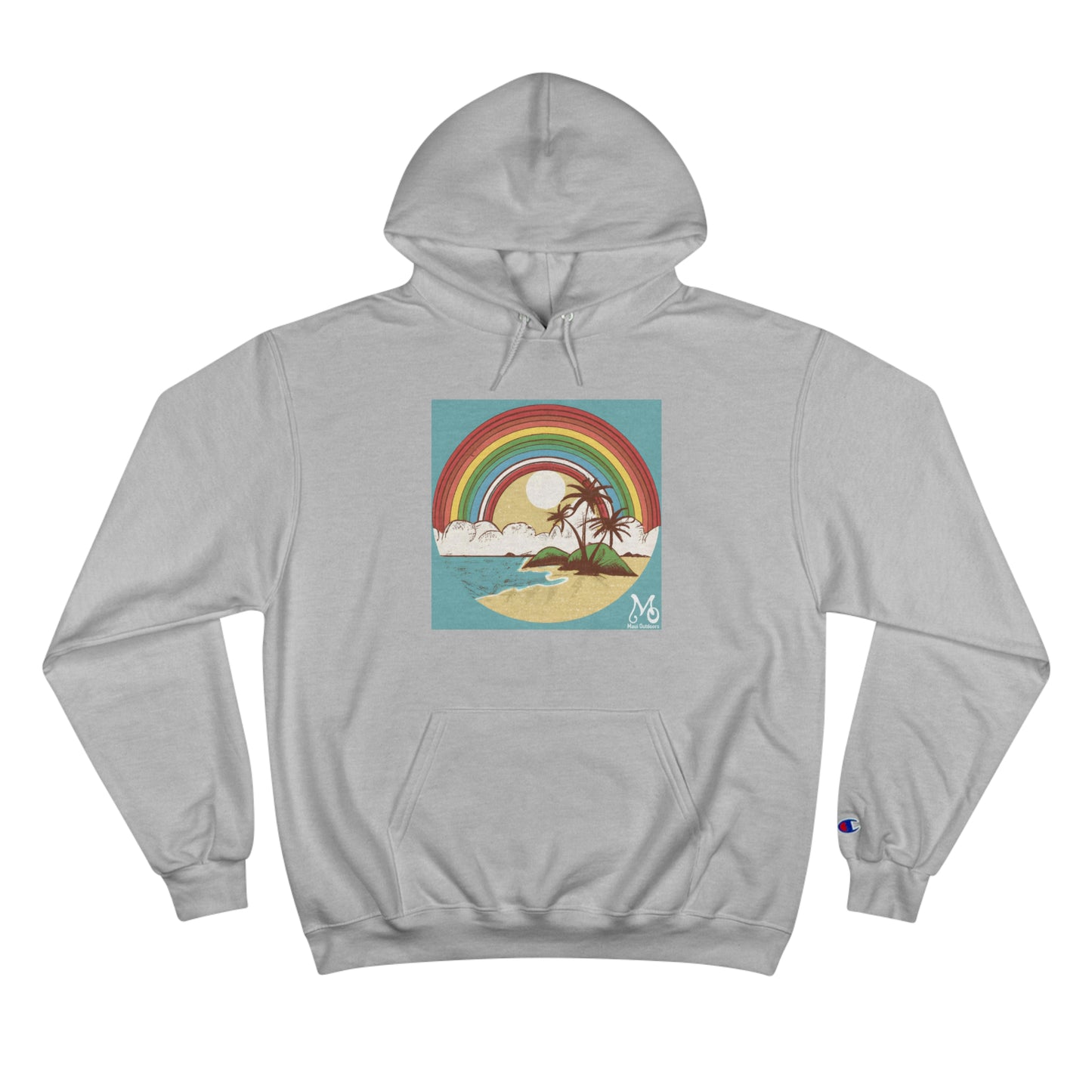 Rainbow Oahu - Champion Hoodie