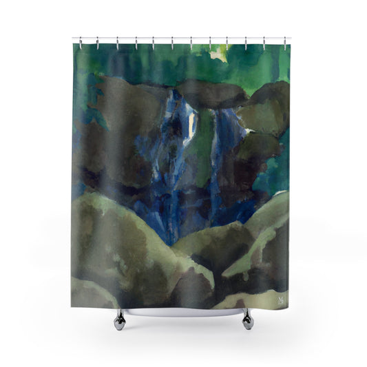 Ikaika-Paele Falls - Shower Curtain